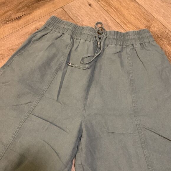 Zara Linen Blend Pants - Picture 2 of 5